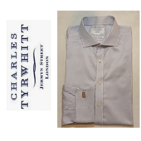 Charles Tyrwhitt Other - Charles Tyrwhitt French cuffs with links 17 x 35